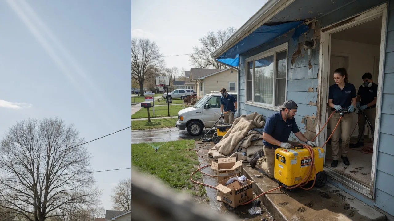Basement Flood Cleanup in Eureka, SD near me